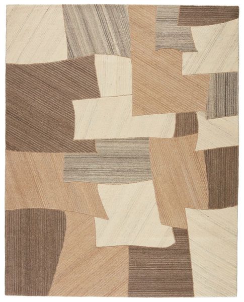 Product Image 2 for Verde Home by Istanbul Handmade Geometric Light Brown/ Tan Rug from Jaipur 
