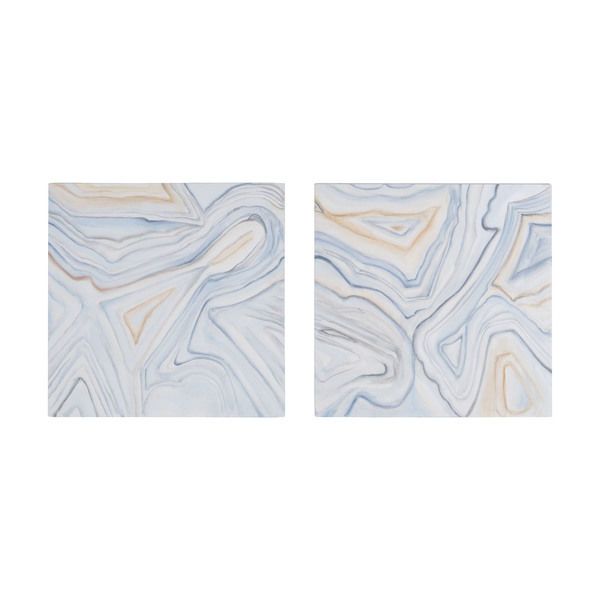 Product Image 1 for Pastels Agate Handpainted Wall Art from Elk Home
