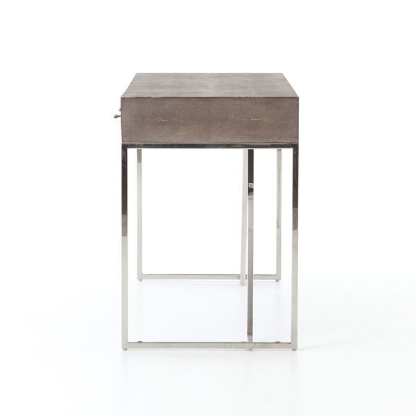 Product Image 3 for Shagreen Desk Stainless - Brown Shagreen from Four Hands