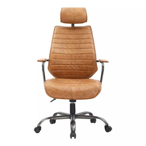 Product Image 1 for Executive Swivel Office Chair Cognac from Moe's