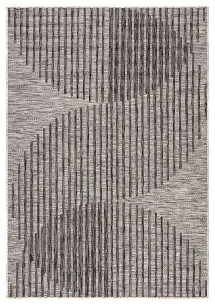 Product Image 2 for Tangra Indoor/ Outdoor Geometric Gray Rug By Nikki Chu from Jaipur 