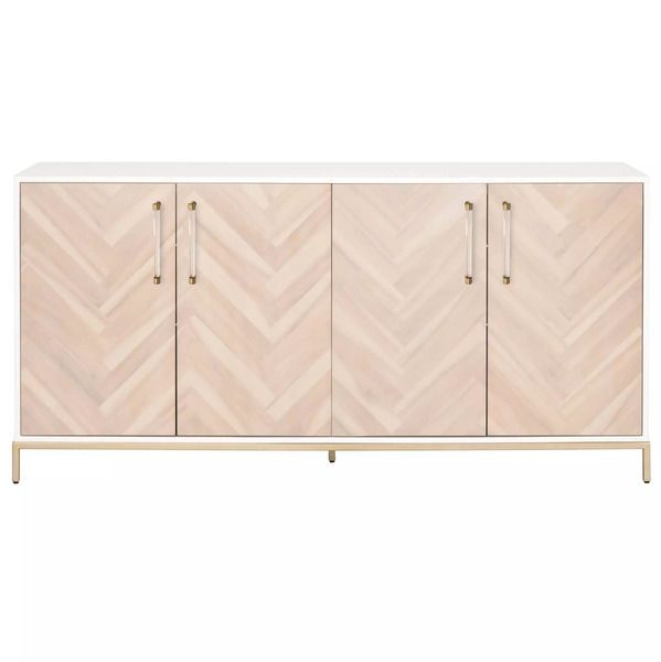 Product Image 3 for Nouveau White Media Sideboard from Essentials for Living