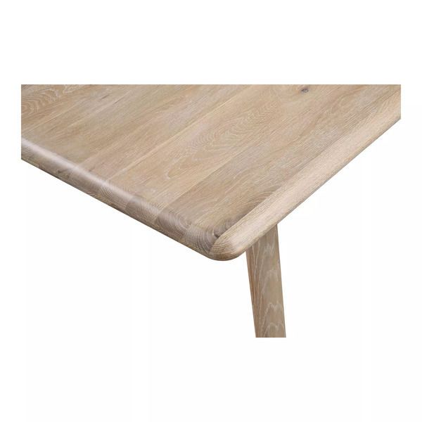 Product Image 2 for Malibu Dining Table White Oak from Moe's