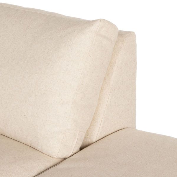 Product Image 9 for Delray 4 Piece Slipcover Sectional With Ottoman from Four Hands