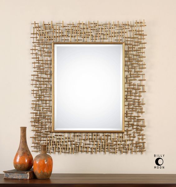 Product Image 1 for Uttermost Nevena Gold Mirror from Uttermost