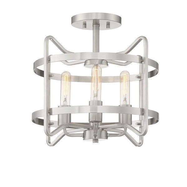 Product Image 1 for Kent 4 Light Semi Flush from Savoy House 