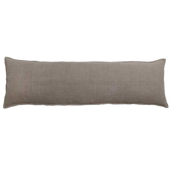 Montauk 18" x 60" Decorative Body Pillow with Insert Natural