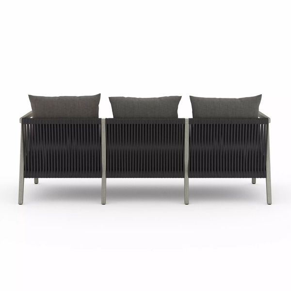 Product Image 3 for Numa Outdoor Sofa   Weathered Grey from Four Hands
