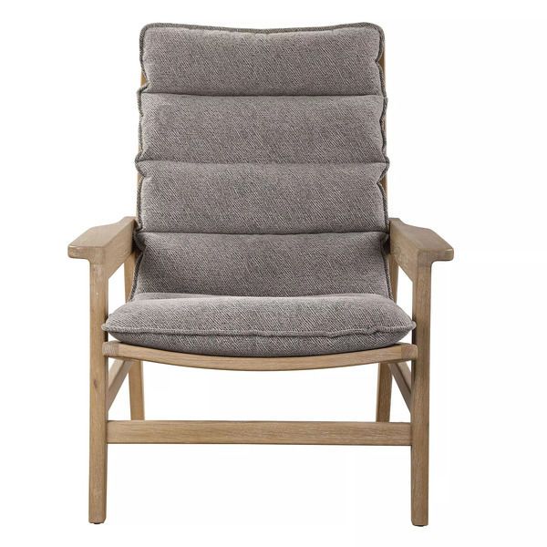 Product Image 9 for Isola Oak Accent Chair from Uttermost