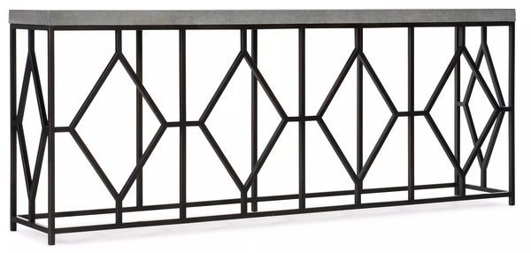 Product Image 2 for Ciao Bella Metal And Faux Concrete Console Table from Hooker Furniture