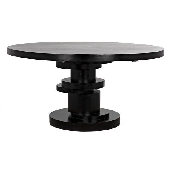 Product Image 3 for Hugo Round Dining Table from Noir