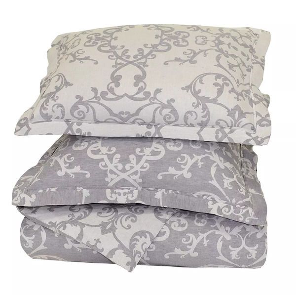 Product Image 2 for Charcoal Lido Jacquard Duvet from Classic Home Furnishings
