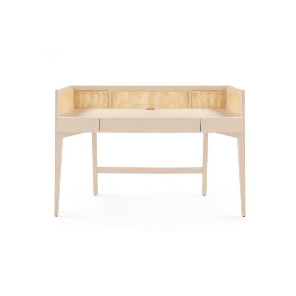 Product Image 2 for Evan Light Oak Wood Desk from Villa & House