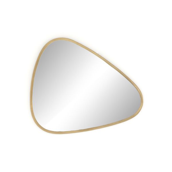 Product Image 1 for Brinley Triangle Mirror Antique  Brass from Four Hands