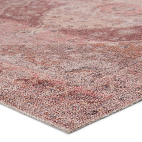 Product Image 1 for Ozan Medallion Pink/ Burgundy Rug from Jaipur 
