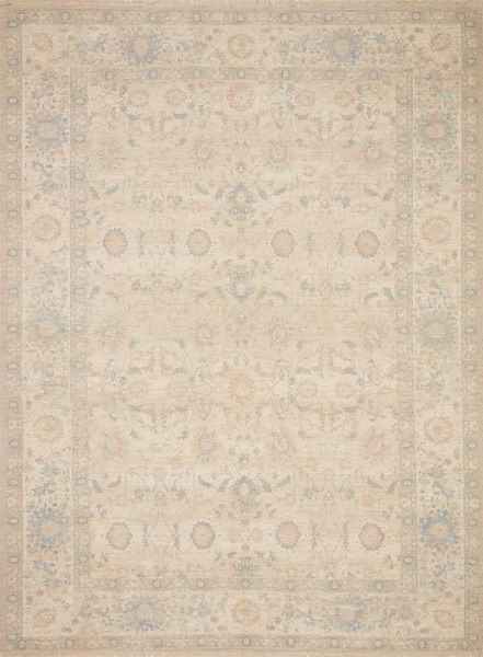 Product Image 1 for Priya Natural / Blue Rug from Loloi