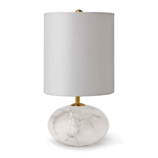 Alabaster Mini Orb Alabaster Lamp image 1