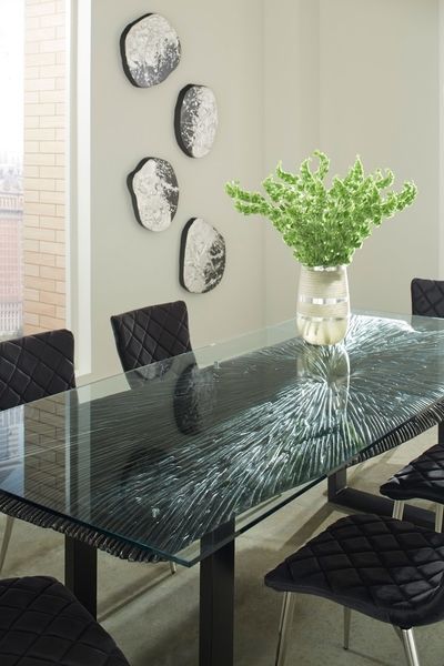 Product Image 1 for Chainsaw Dining Table With Glass from Phillips Collection