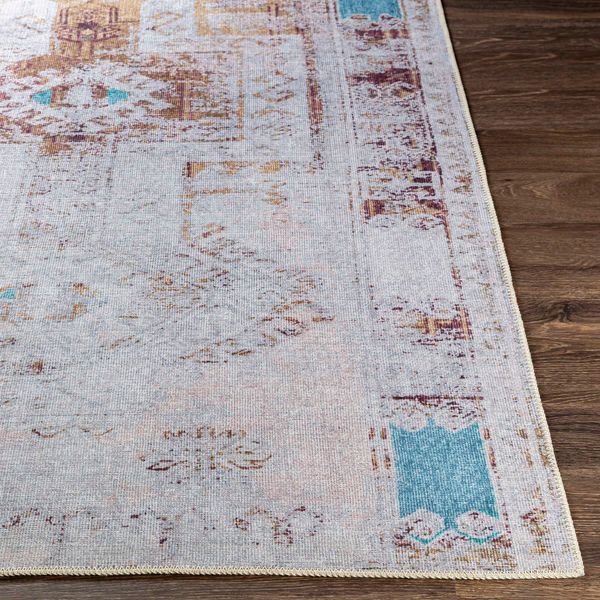 Product Image 4 for Amelie Light Blue / Camel Rug from Surya