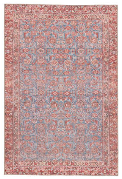 Product Image 2 for Kybele Oriental Blue/ Red Rug from Jaipur 