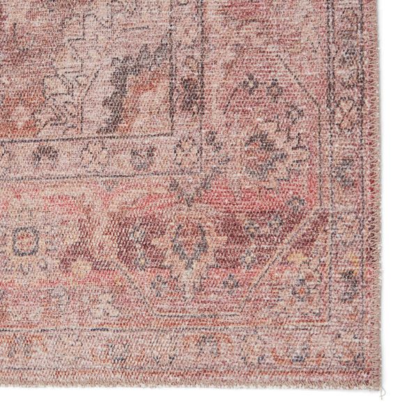Product Image 2 for Ozan Medallion Pink/ Burgundy Rug from Jaipur 