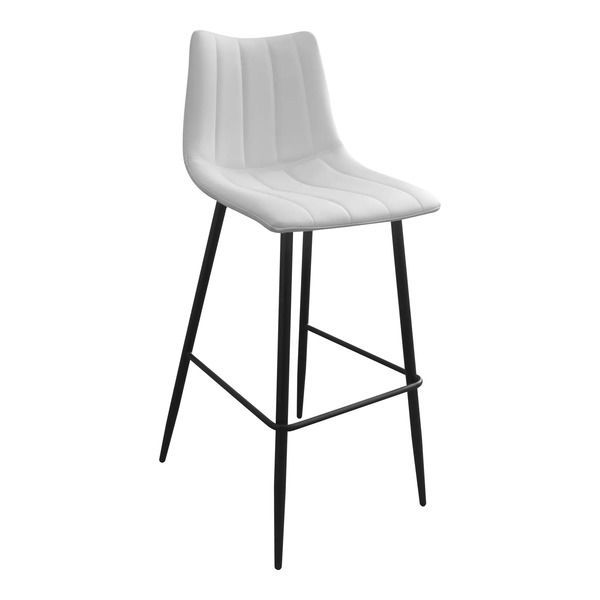 Product Image 4 for Alibi White Bar Stool (Set Of 2) from Moe's