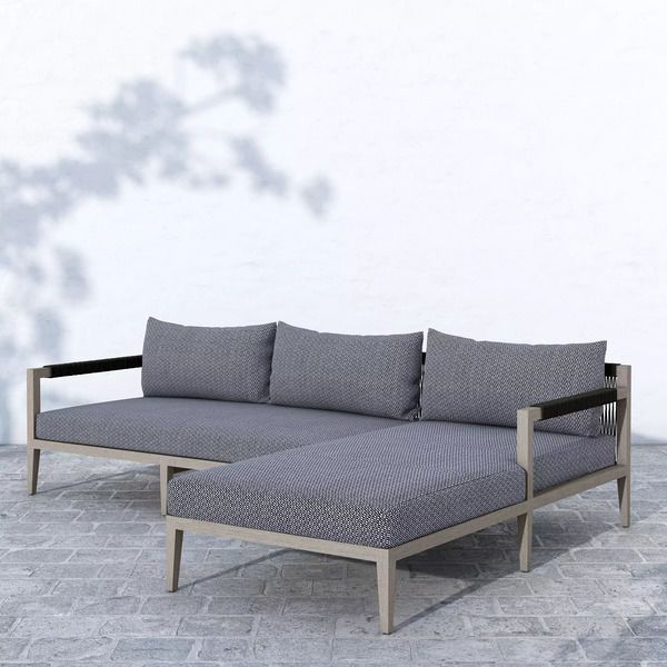 Product Image 2 for Sherwood Outdoor 2-piece Sectional Bronze from Four Hands