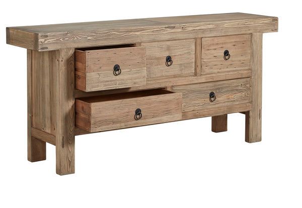 Product Image 1 for Old Pine Five Drawer Buffet from Furniture Classics