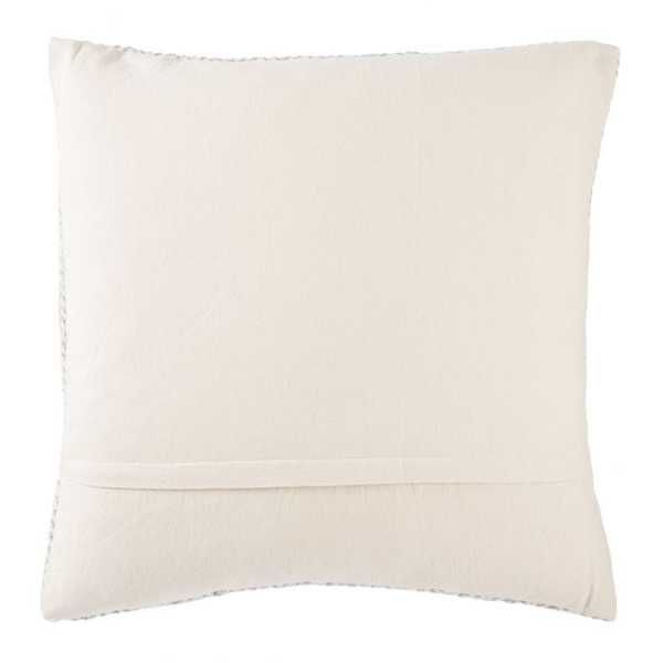 Marana White/ Gray Chevron Down Throw Pillow 22 Inch image 1