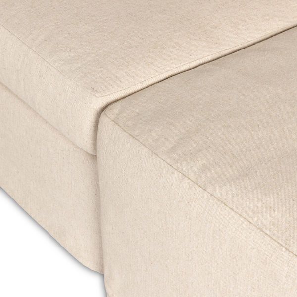 Product Image 10 for Delray 4 Piece Slipcover Sectional With Ottoman from Four Hands