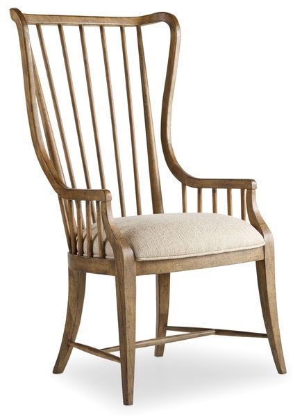 Product Image 3 for Sanctuary Tall Spindle Arm Chair-Set of Two from Hooker Furniture