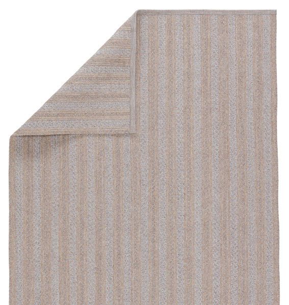 Topsail Indoor/ Outdoor Striped Gray/ Taupe Rug image 3