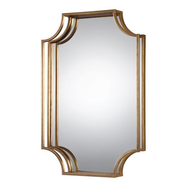 Product Image 2 for Uttermost Lindee Gold Wall Mirror from Uttermost