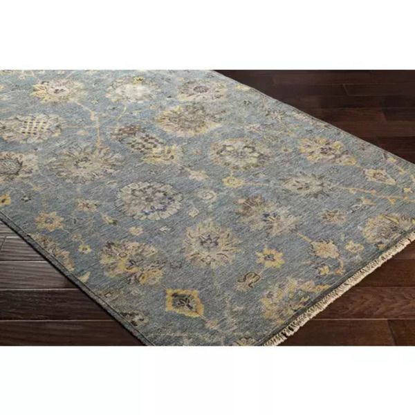 Product Image 2 for Theodora Aqua / Taupe Hand Knotted Rug from Surya