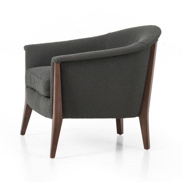 Nomad Charcoal Fiqa Boucle Accent Chair image 3