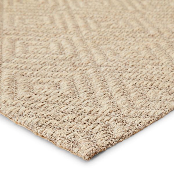 Product Image 2 for Tampa Natural Geometric Gray Rug from Jaipur 