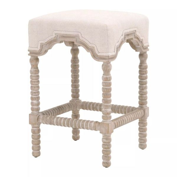 Product Image 2 for Rue White Counter Stool from Essentials for Living