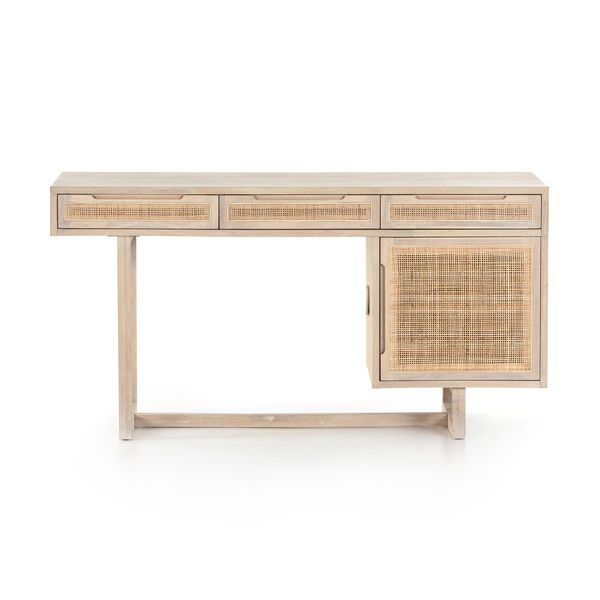 Product Image 3 for Clarita Desk - White Wash Mango from Four Hands