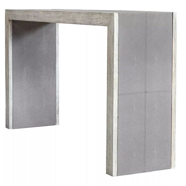 Aerina Aged Gray Console Table image 3