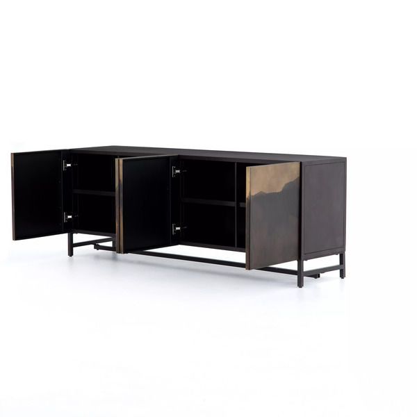 Product Image 3 for Stormy Media Console Aged Brown from Four Hands