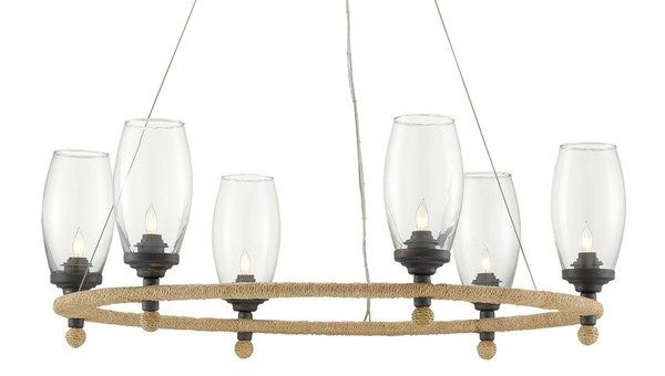 Product Image 1 for Hightider Chandelier from Currey & Company