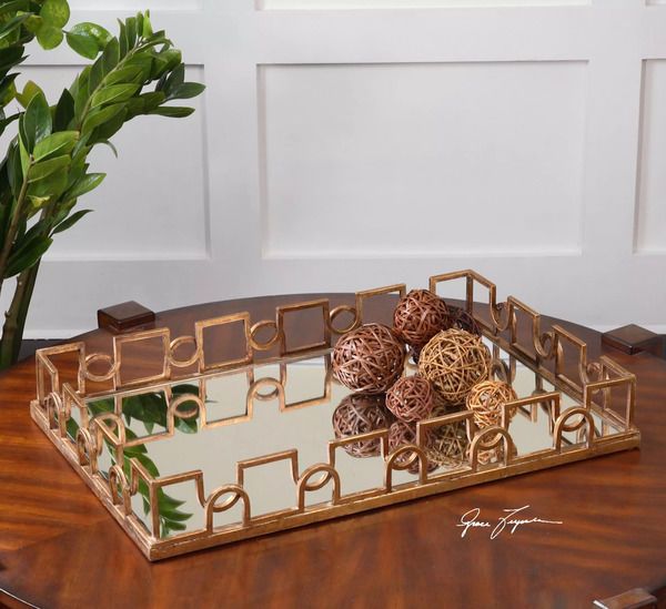 Product Image 2 for Uttermost Nicoline Mirrored Tray from Uttermost