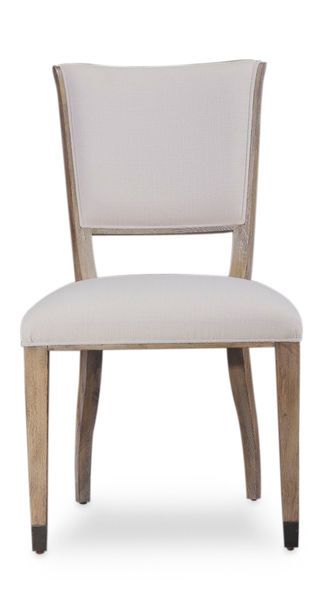 Elegant Dining Side Chair Heather Grey image 1