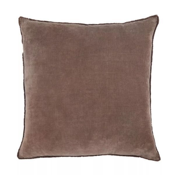 Product Image 3 for Sunbury Solid Dark Taupe Throw Pillow 26 inch from Jaipur 