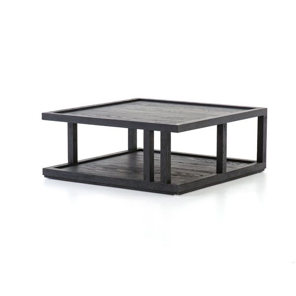 Charley Coffee Table Drifted Black image 1