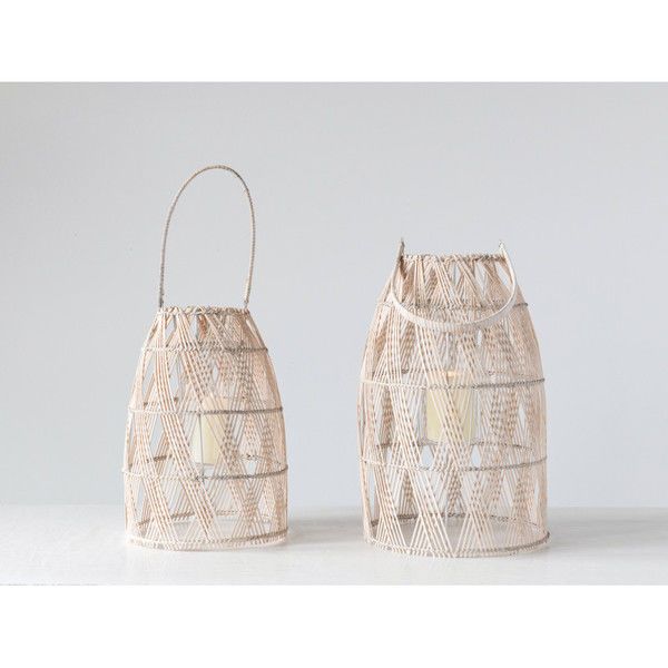Product Image 7 for Woven Bamboo Lanterns (Set Of 2 Sizes) from Creative Co-Op