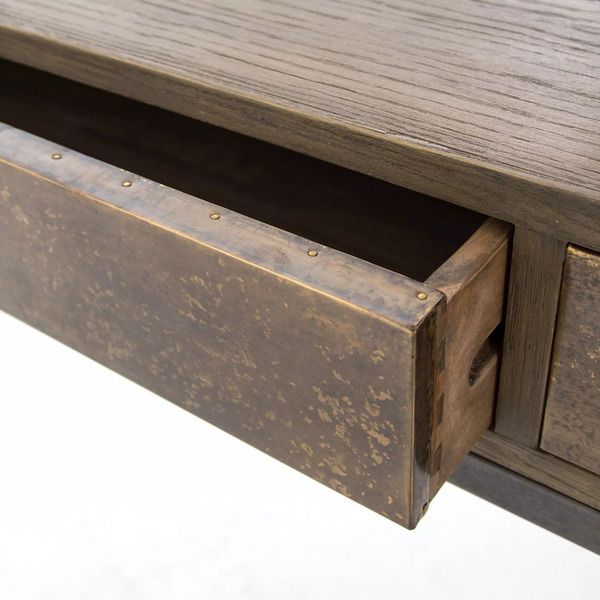 Product Image 4 for Sampson Desk - Light Grey Oak from Four Hands