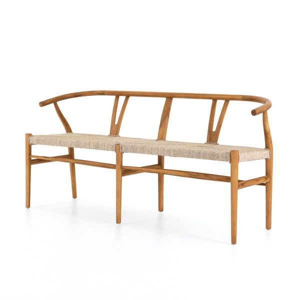Product Image 7 for Muestra Dining Bench Natural Teak from Four Hands