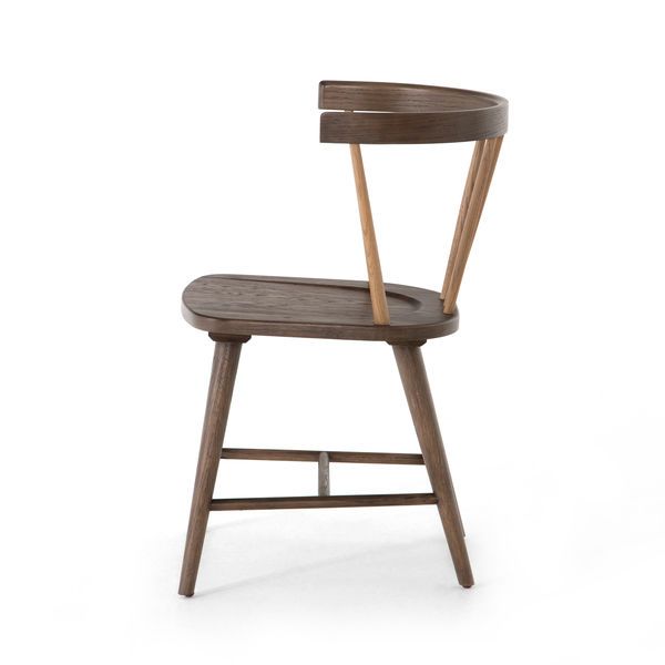 Product Image 4 for Naples Dining Chair Light Cocoa Oak from Four Hands