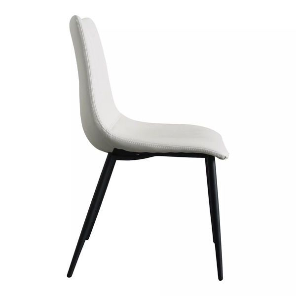 Product Image 4 for Alibi Dining Chair Ivory Set Of Two from Moe's